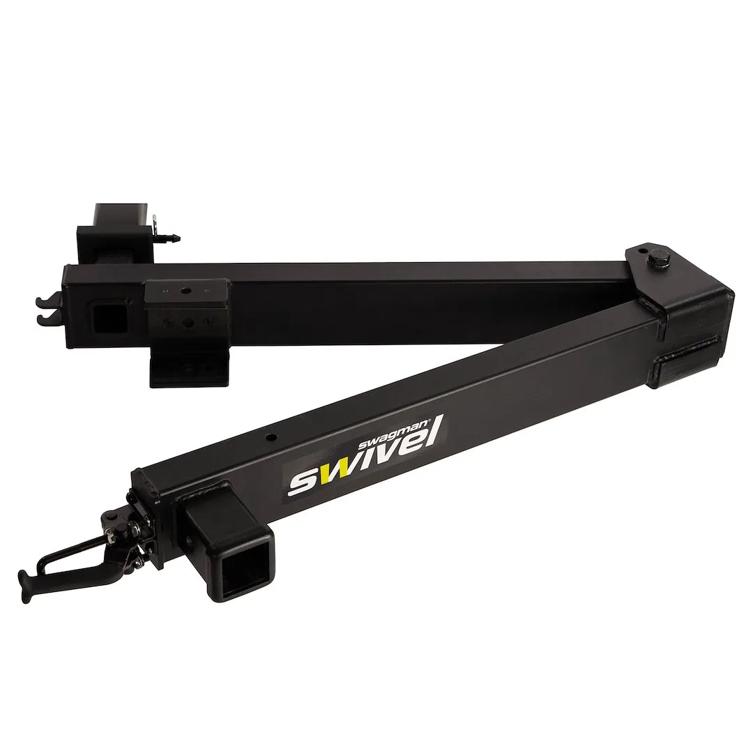 80525 – SWAGMAN Bike Rack Swing Away Adapter, For Use With Horizontal Racks Fits 2 Inch Hitch Receiver 300 Pound Capa...
